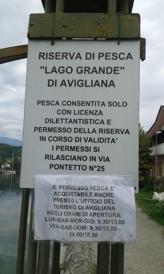B&B In Riva Al Lago Avigliana Eksteriør bilde